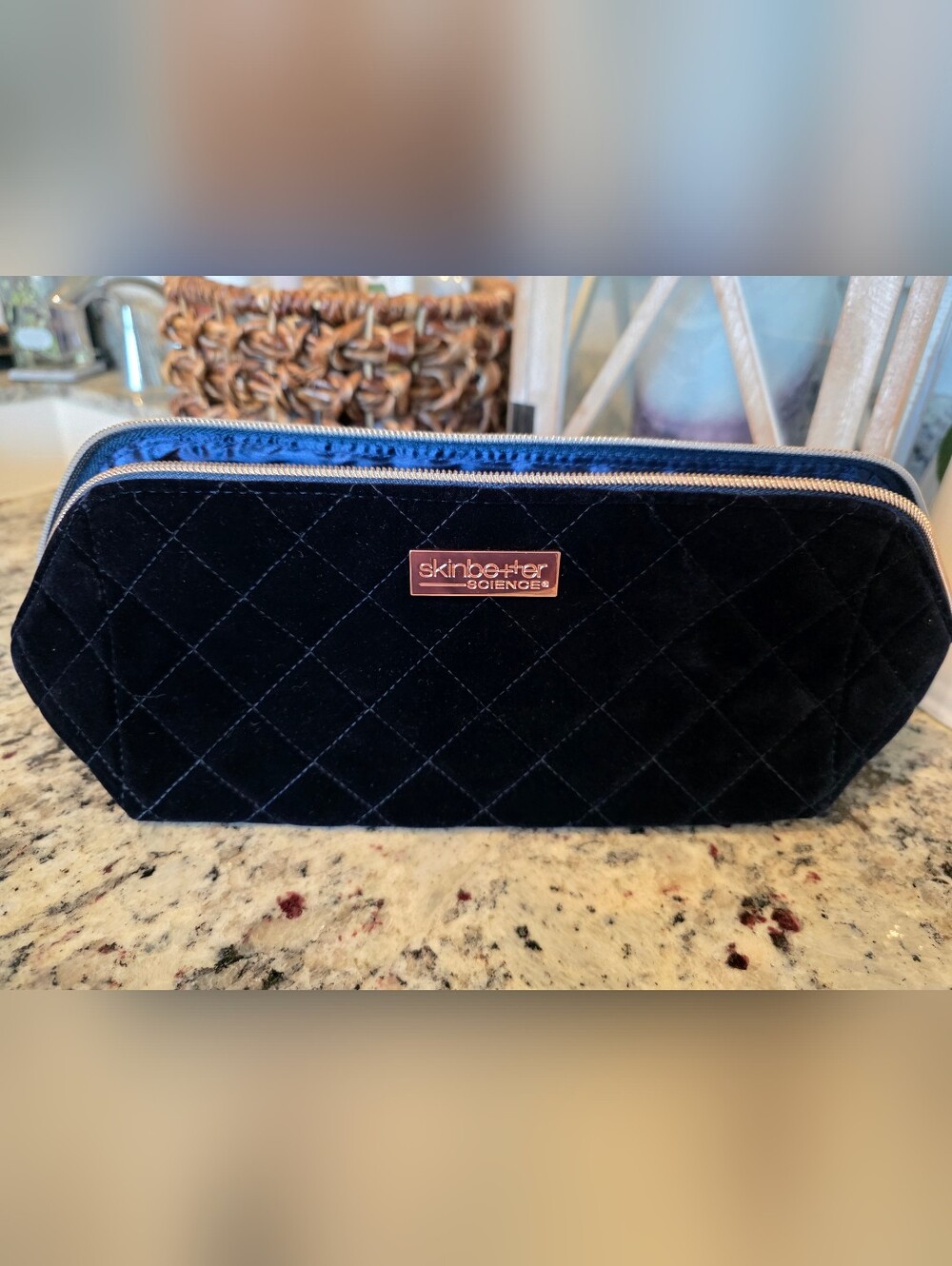 Skinbetter Velvet Cosmetic Bag